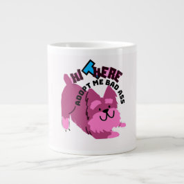 Gigante Taza de café de perro divertido!