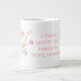 Gigante Taza de café del Día de la Madre con cita