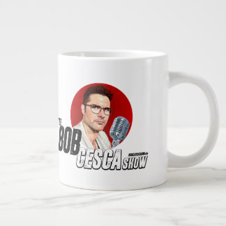 Gigante Taza de café del Gigantic Bob Cesca Show