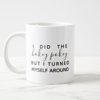Gigante Taza de café divertida Hokey Pokey