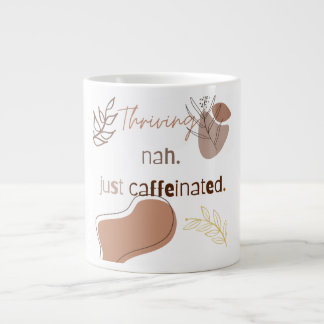 Gigante Taza de café divertida para almas cansadas