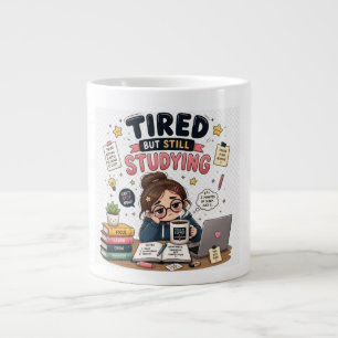 Gigante Taza De Café Divertida Para Estudiantes Cansados P