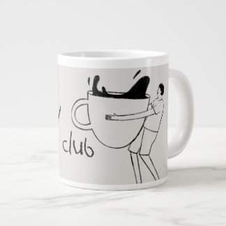 Gigante Taza de café divertida para la mañana