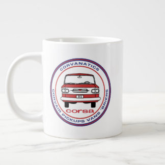 Gigante Taza de café enorme de Corvanatics