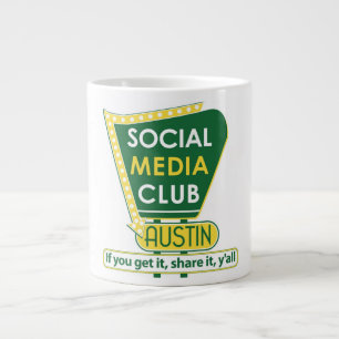 Gigante Taza de café enorme de SMCAustin