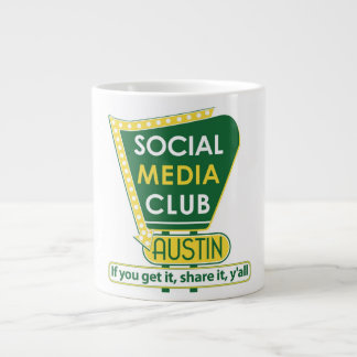 Gigante Taza de café enorme de SMCAustin