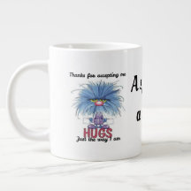 Taza de café Fuzzy Hugs 20 oz