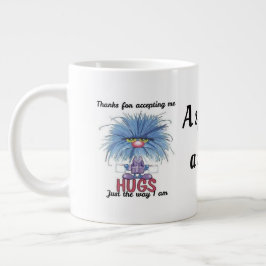 Gigante Taza de café Fuzzy Hugs 20 oz