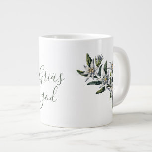 Gigante Taza de café Griaß God bávaro   Orgullo alemán Pe