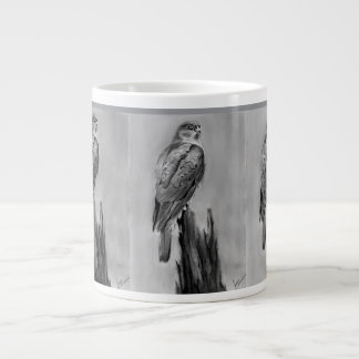 Gigante Taza de café Halcón, ave de presa