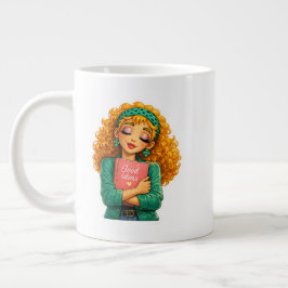 Gigante Taza de café linda – Perfecta para sorbos cotidian