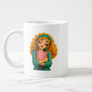 Gigante Taza de café linda – Perfecta para sorbos cotidian