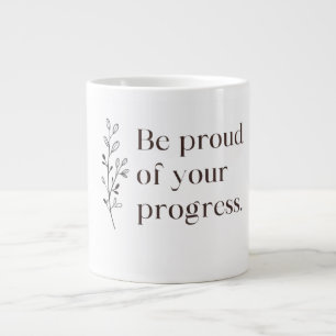 Gigante Taza De Café Minimalista Para Sentirse Orgulloso D