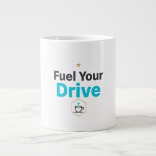 Gigante Taza de café motivacional 'Impulsa tu energía' - I