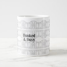 Taza de café para amantes de los libros