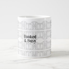 Gigante Taza de café para amantes de los libros
