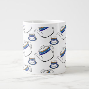 Gigante taza de café para el té