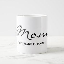 Gigante Taza de café para mamá divertida genial e icónica