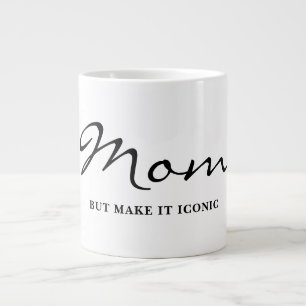 Gigante Taza de café para mamá divertida genial e icónica