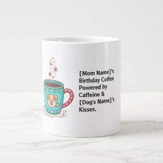 Gigante Taza De Café Para Mamá Perro Elegante Cumpleaños M