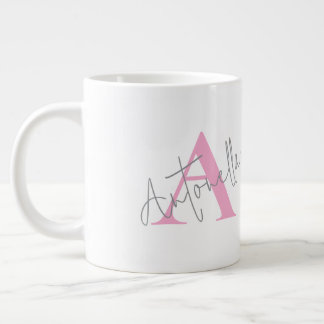 Gigante Taza de café personalizada con nombre