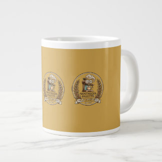 Gigante Taza de cerámica de máquina de café expreso retro