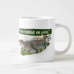 Gigante taza de dinosaurio, taza de café gigante, prehistó