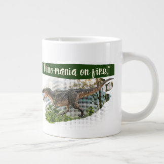 Gigante taza de dinosaurio, taza de café gigante, prehistó