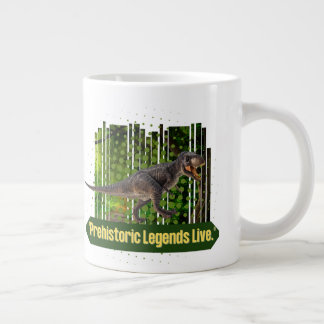 Gigante taza de dinosaurio, taza de café gigante, prehistó