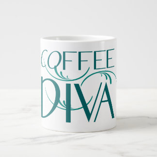 Gigante Taza del jumbo de la diva del café