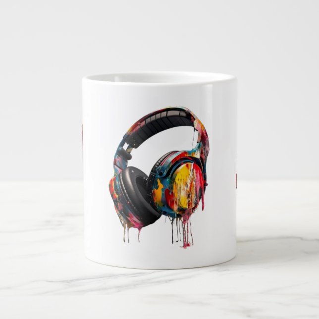 Gigante taza motivacional, taza de café inspiradora, vas (Frente)