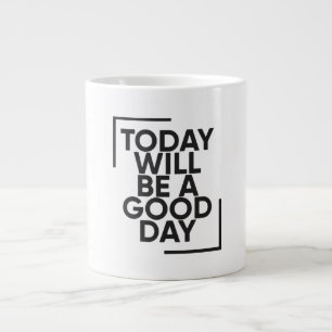 Gigante taza motivacional, taza de café inspiradora, vas