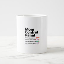 Taza Panel de Control de Mamá | Café divertido del