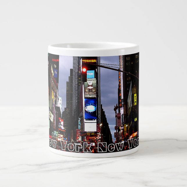 Gigante Taza personalizada NYC enorme de la taza de café (Frente)