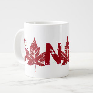 Gigante Taza retra de Guay Canadá de Canadá de café de la