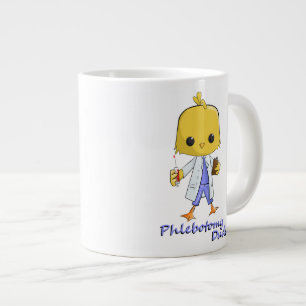 Gigante tipo de la flebotomía taza de café de 11 onzas