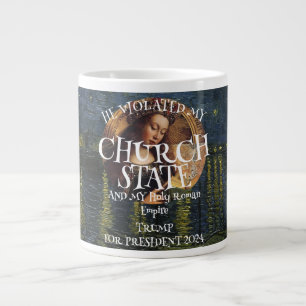 GIGANTE TSA DOJ FV TAZA DE CAFÉ VD STD TRUMP TRUMPS REPÚBL