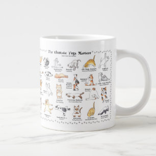 Gigante Yogi felinos jumbo taza de café