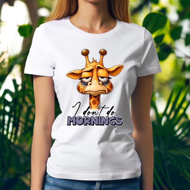 Giggly Giraffe: La graciosa camiseta de la jirafa (Subido por el creador)