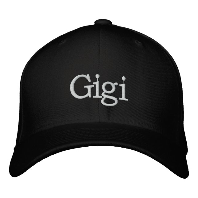 Gigi Embroidered Gorra (Anverso)