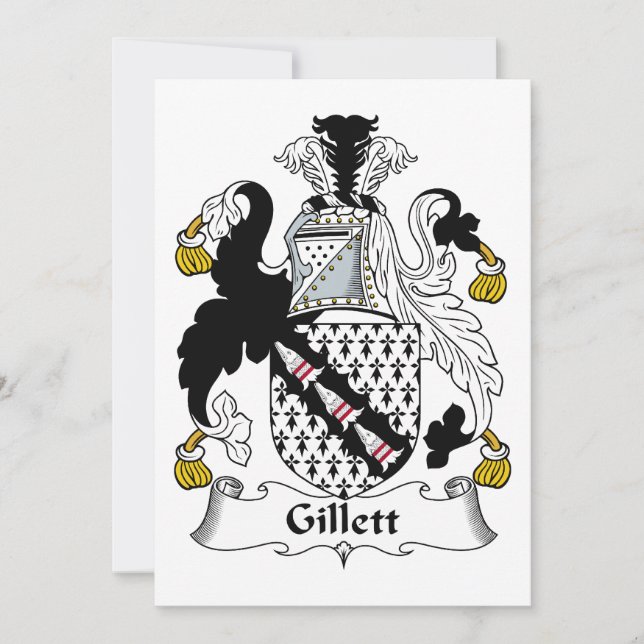 Gillett Family Crest (Anverso)