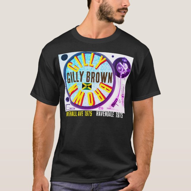 GILLY BROWN TRIBUTE Camiseta básica oscura (Anverso)