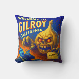 GILROY, CALIFORNIA COJÍN DECORATIVO GÁLICO DE 16" 