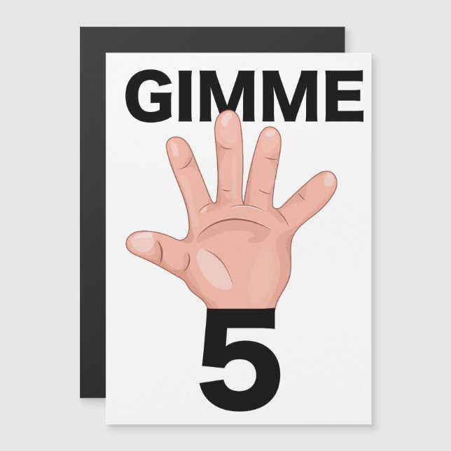 Gimme 5 (Anverso/Reverso)