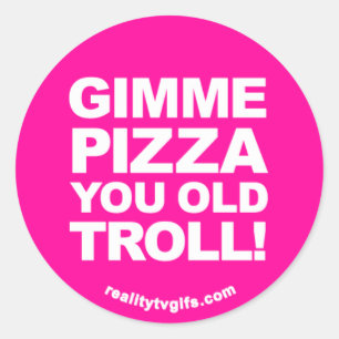 Gimme Pizza - Pegatinas