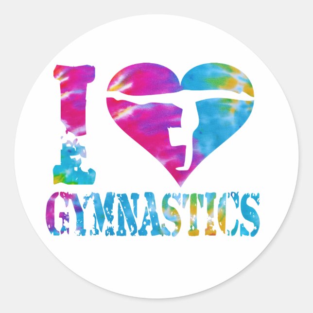 Gimnasia Baile Pegatinas Aman el Corazón (Anverso)