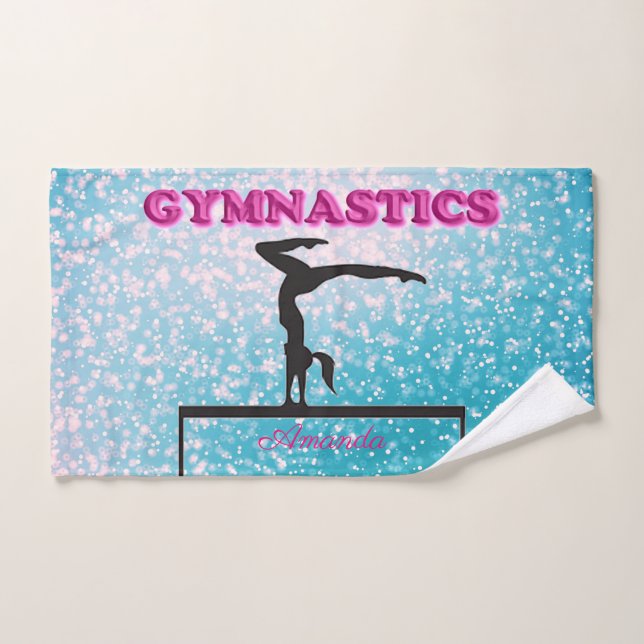 Gimnasia Balanza Beam Sparkle (Toalla de mano)