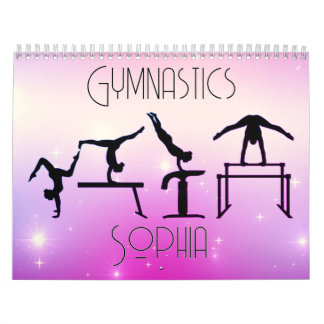 Gimnasia Calendario Pink Purple Ombre