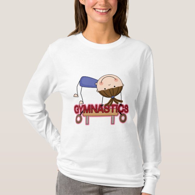 GIMNASIA - camisetas triguenas del haz de balanza (Anverso)