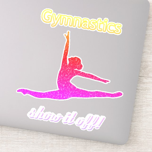 Gimnasia chica Conoce a Pegatinas "Show it off" (Detalle)